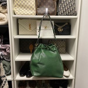 Louis Vuitton Epi Petit Noe bucket bag — vintage
